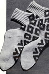 Bold Diamond Argyle Socks