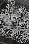 Pineapple Oval Doily