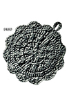 Round Scallop Potholder