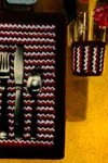 Navajo Place Mat & Glass Jacket