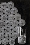 Cobblestones Place Mat & Glass Jacket