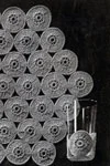 Cobblestones Place Mat & Glass Jacket