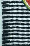 Ribbon Twist Place Mat & Glass Jacket