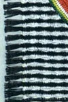 Ribbon Twist Place Mat & Glass Jacket