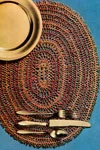 Oval Hairpin Lace Place Mat