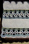 Edging and Insertion for White Guest Towel