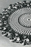Pansy Patch Doily