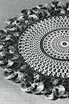 Pansy Patch Doily