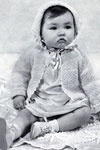 Knitted Jacket and Bonnet