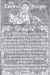 The Lord's Prayer Filet Crochet Wall Panel #703