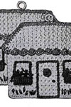 Colonial Cottage Pot Holder