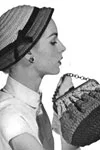 Brim Hat & Practical Pouch Bag