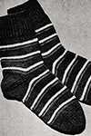 Children's Striped Anklets