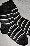 Children's Striped Anklets