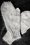 Ladies' Angora Mittens