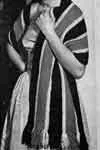 Long Striped Stole