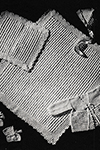 Baby's Six-Piece Crocheted Set #6010