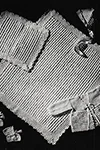 Baby's Six-Piece Crocheted Set #6010