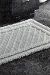 Two Toned Triumph Crocheted Rug
