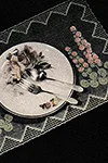 Hollyhock Place Mat