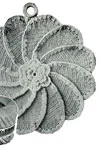 Rose Pinwheel Potholder
