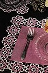 Crocheted Tatting Table Doily