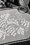 Grape Arbor Embossed Filet Placemat