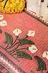 Calla Lily Garden Rug