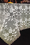 Tablecloth in Rose Panels