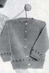 Cardigan with Tulips
