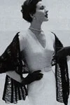 Stole with Velvet Ribbon