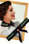 Black Velvet Belt