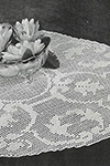 Tudor Rose Elegance Doily