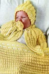 Shell Stitch Baby Set