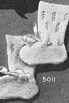 Knitted Bootees