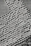 Filet Crochet Corner Motif #8274