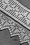 Filet Crochet Edging and Insertion #8380