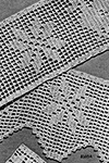 Filet Crochet Edging and Insertion #8385