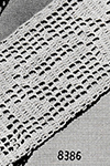 Filet Crochet Insertion #8386
