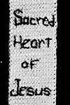 Sacred Heart Bookmark