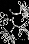 Flowers and Stem Motif #8420-B