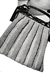 Self-Striped Bag