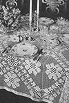 Trellis of Flowers Tablecloth