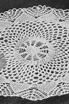 Arrow and Pine Doily