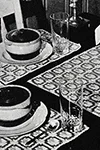 Gingerbread House Luncheon Set