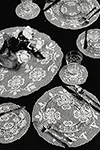Rosy Posy Luncheon Set
