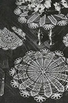 Flower Spoke Luncheon Set