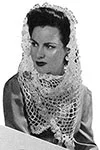 White Crocheted Shawl