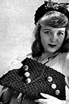Black Hat and Bag Set