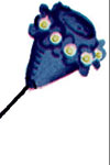 Cone Button Trimmed Pin Pattern